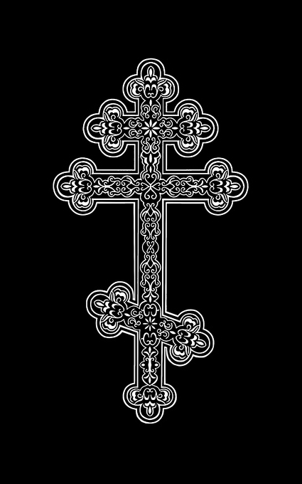 Крест на памятник 8086