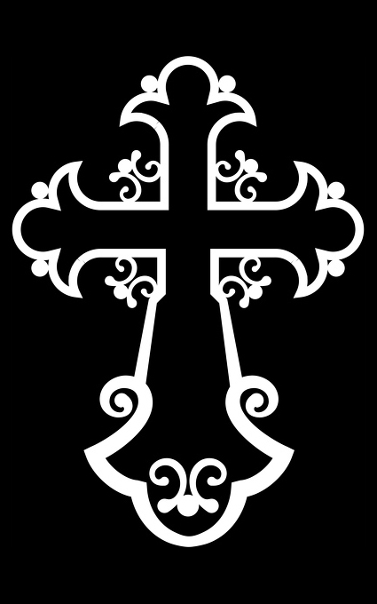 Крест на памятник 105