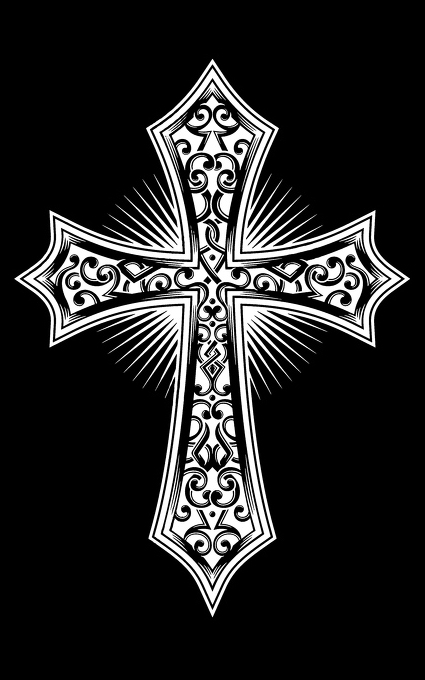 Крест на памятник 124