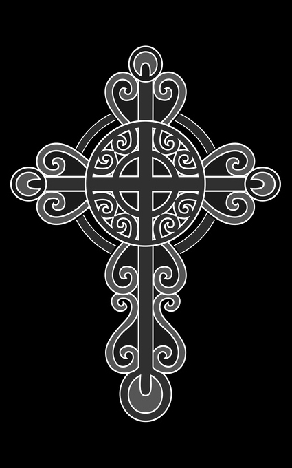 Крест на памятник 219