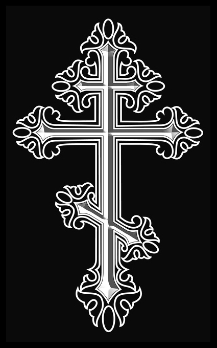 Крест на памятник 220