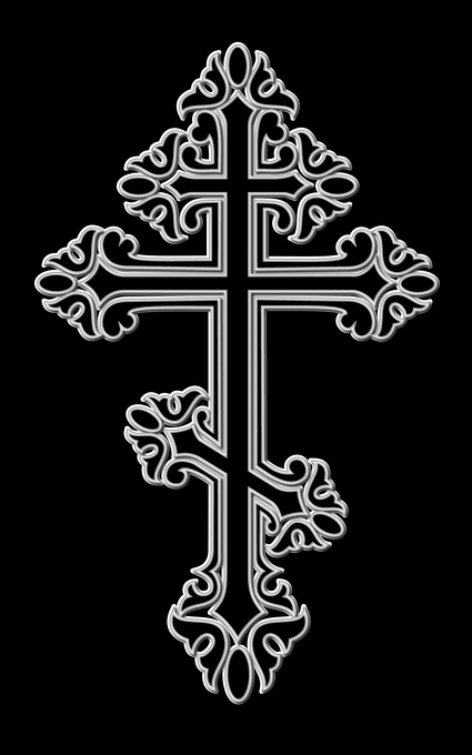 Крест на памятник 222