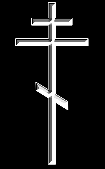 Крест на памятник 323