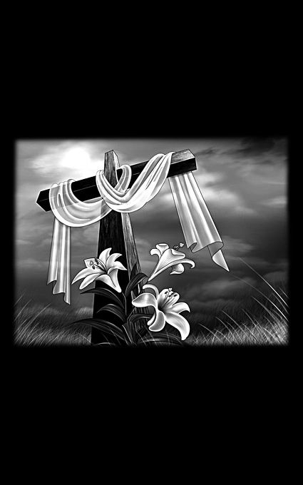 Крест на памятник 351