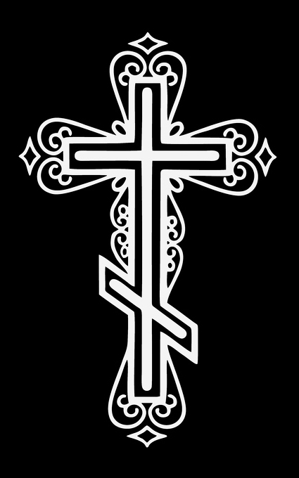 Крест на памятник 372