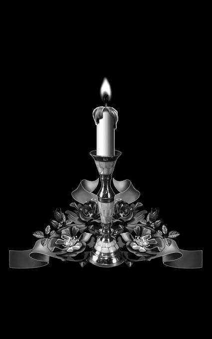 Свеча на памятник 67