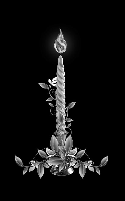 Свеча на памятник 98