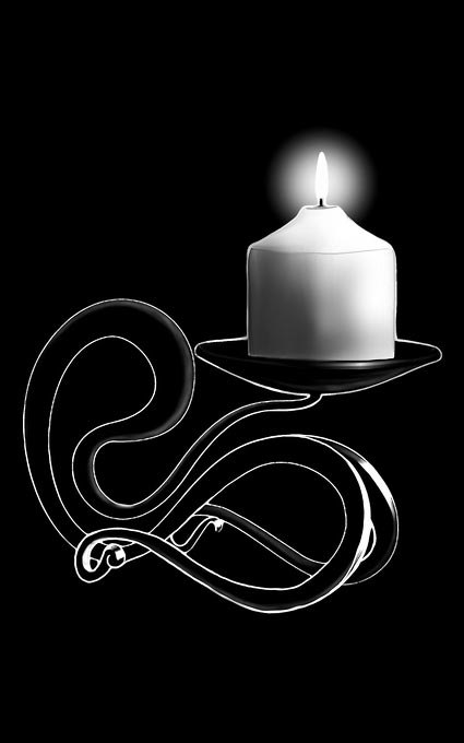 Свеча на памятник 104