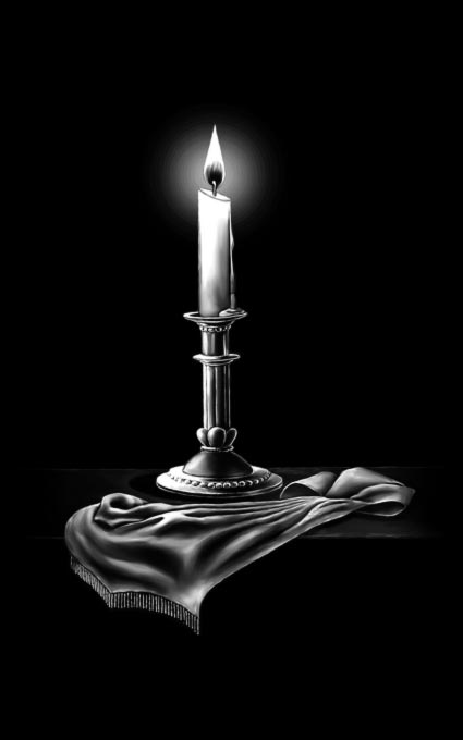 Свеча на памятник 105