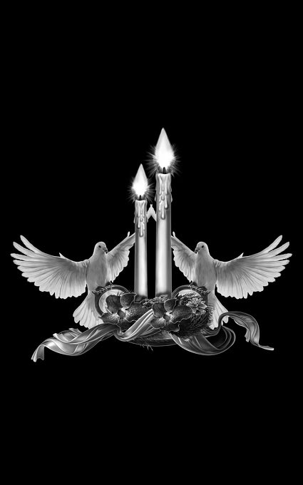 Свеча на памятник 109