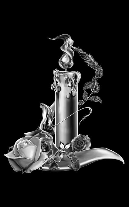 Свеча на памятник 110