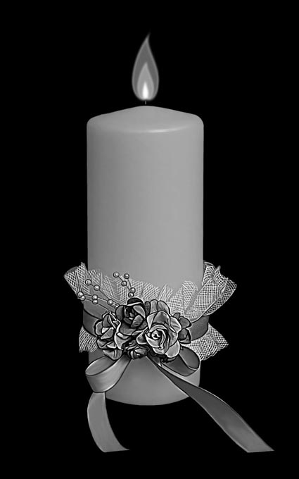 Свеча на памятник 121