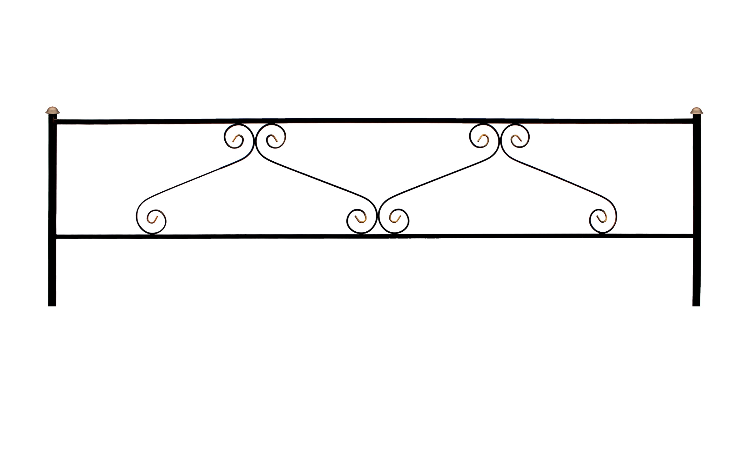 Ограда Вензель прутковый